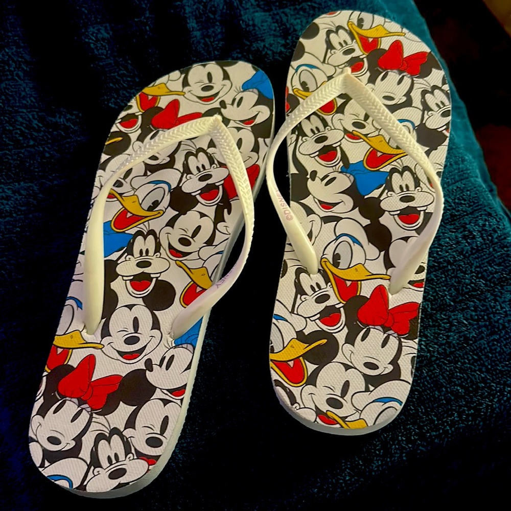 Disney slides with Mickey,Donald,Minnie.